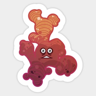 Vector Ginger Root! Sticker